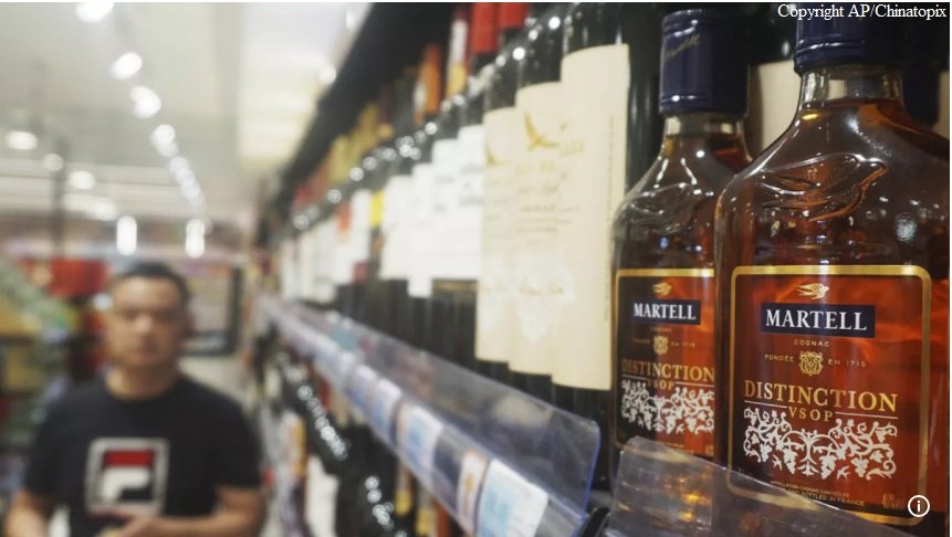 Komisioni Evropian kritikon tarifat ‘e padrejta’ kineze ndaj konjakut